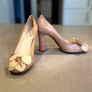 Kate Spade Pink and Cream Women's Heels